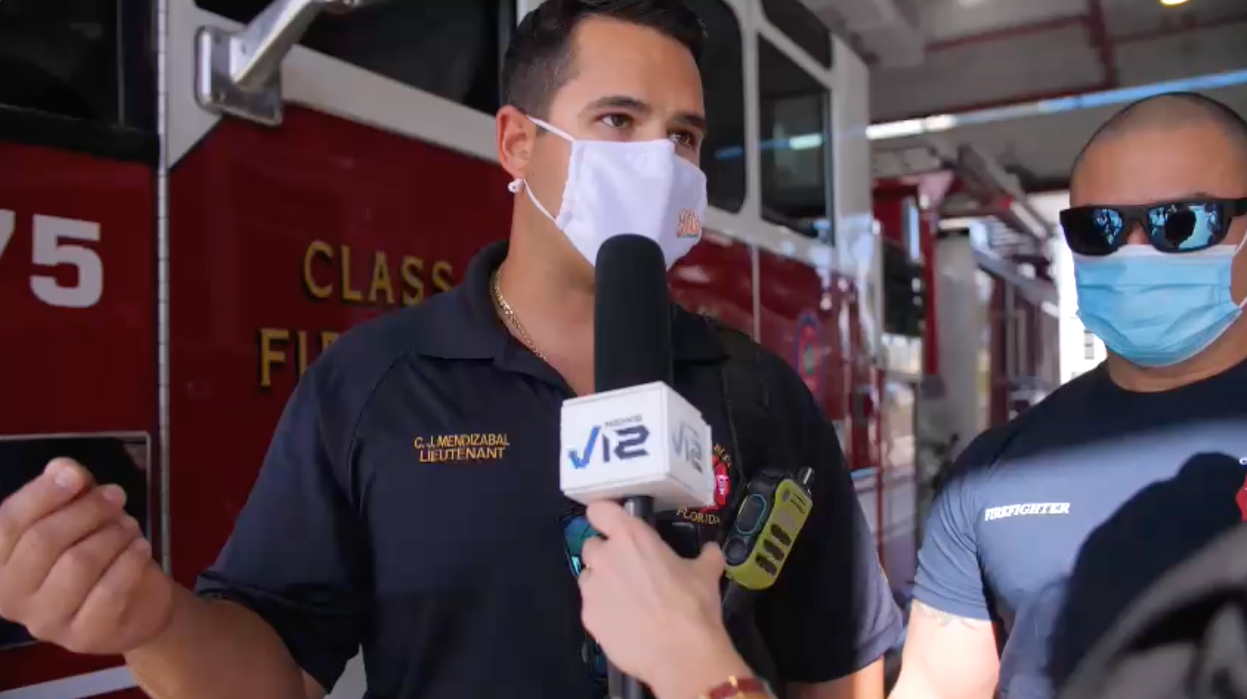 V12 Donates To Miami Beach Fire Rescue