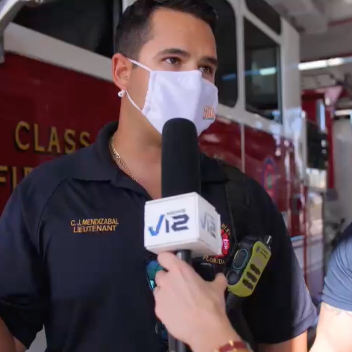 V12 Donates To Miami Beach Fire Rescue