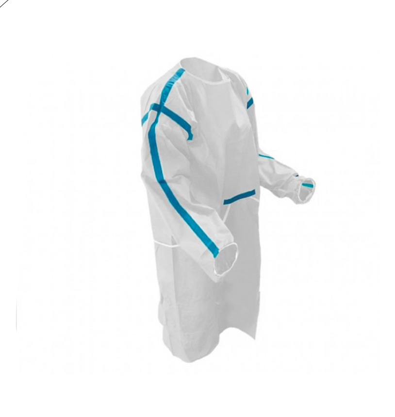Disposable Isolation Gown AAMI Level 4 Chemo (100 Gowns/Case)